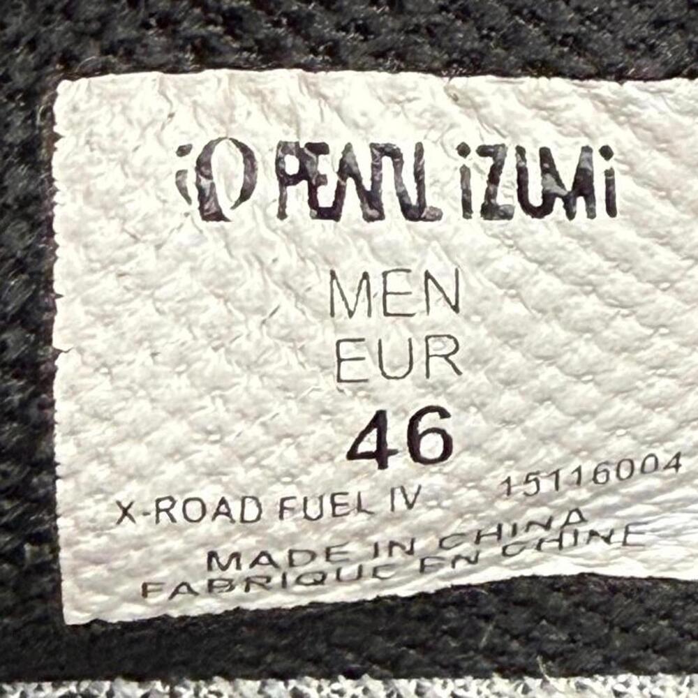 Pearl Izumi X-Road Fuel IV Cycling Shoe Men's Size EU 46 US 12.5 with cleat - Picture 5 of 14